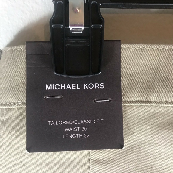 Michael Kors Mens 30x32 Tailored Classic Fit Pants - Picture 7 of 7